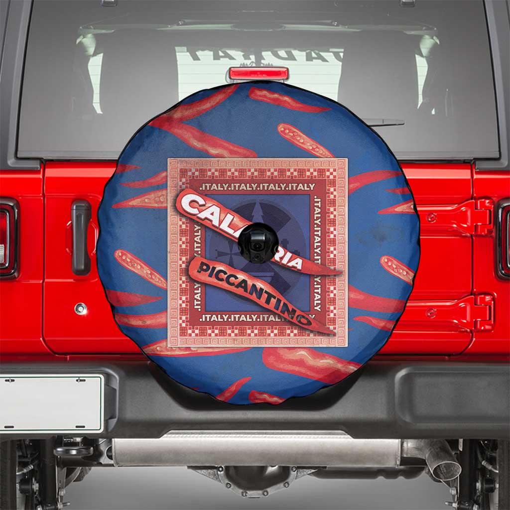 Italy Calabria Spare Tire Cover Piccantino Vintage Style