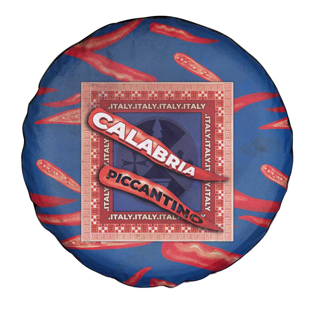 Italy Calabria Spare Tire Cover Piccantino Vintage Style