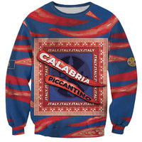 Personalized Italy Calabria Sweatshirt Piccantino Vintage Style