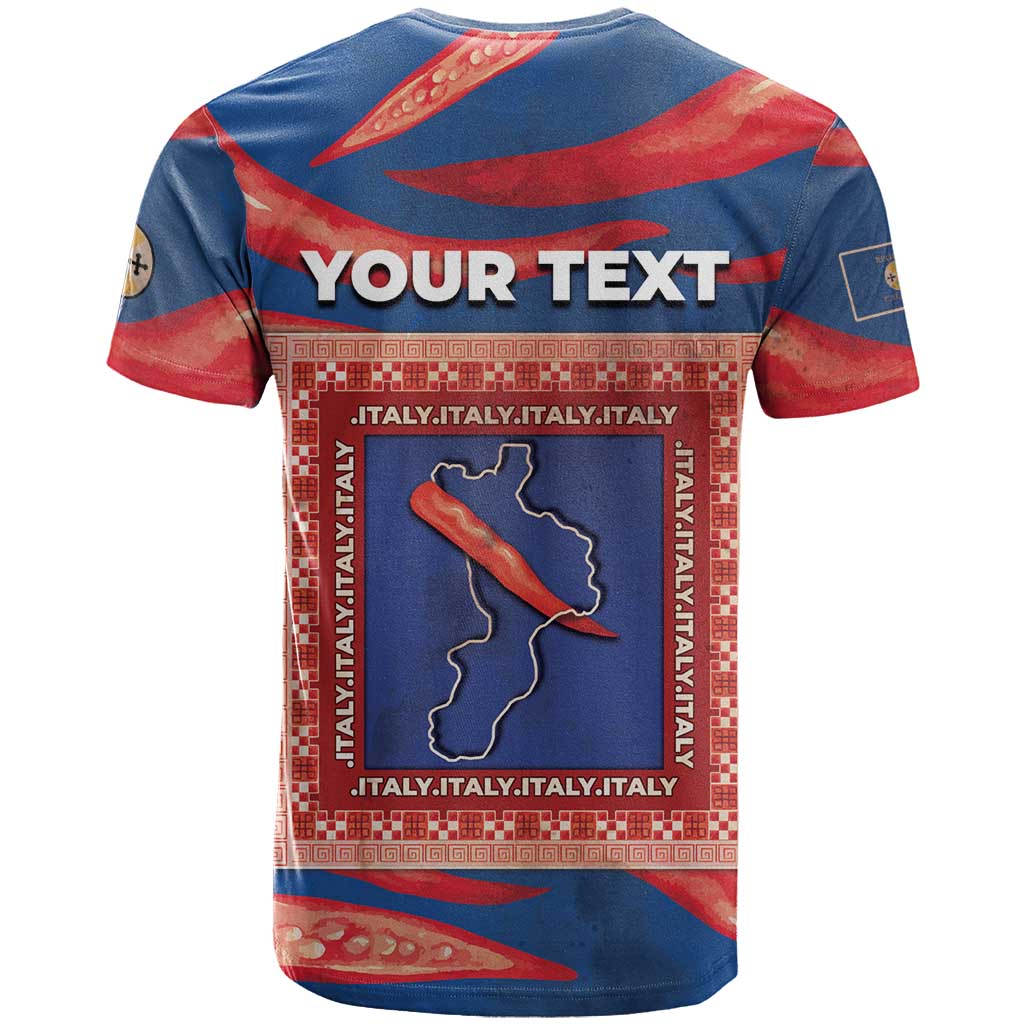 Personalized Italy Calabria T Shirt Piccantino Vintage Style