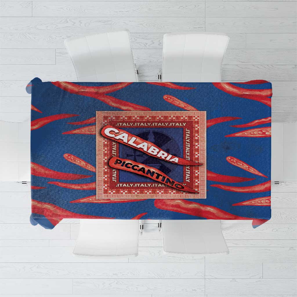 Italy Calabria Tablecloth Piccantino Vintage Style