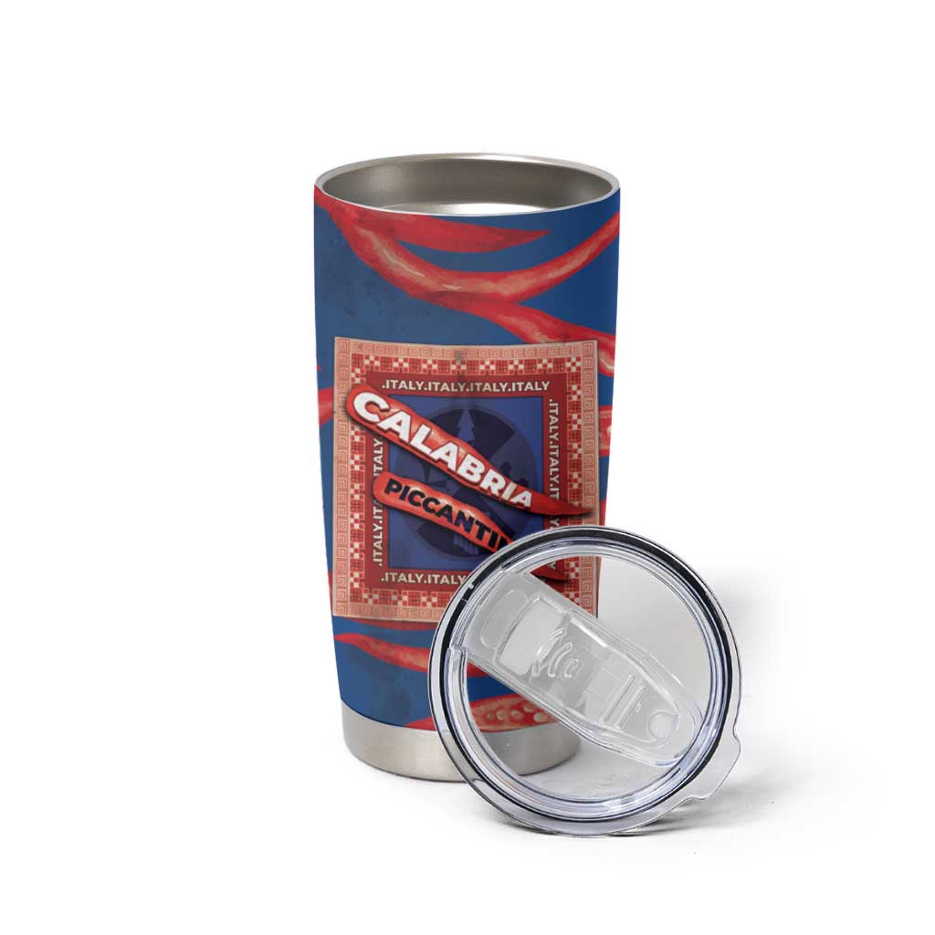 Personalized Italy Calabria Tumbler Cup Piccantino Vintage Style