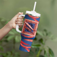 Personalized Italy Calabria Tumbler With Handle Piccantino Vintage Style