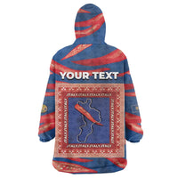 Personalized Italy Calabria Wearable Blanket Hoodie Piccantino Vintage Style