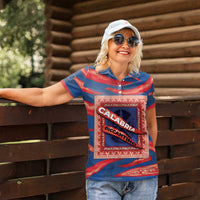 Personalized Italy Calabria Women Polo Shirt Piccantino Vintage Style