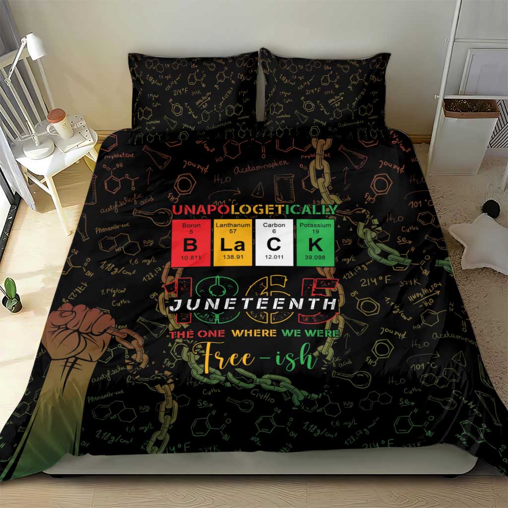 Juneteenth 1865 Bedding Set Unapologetically Black