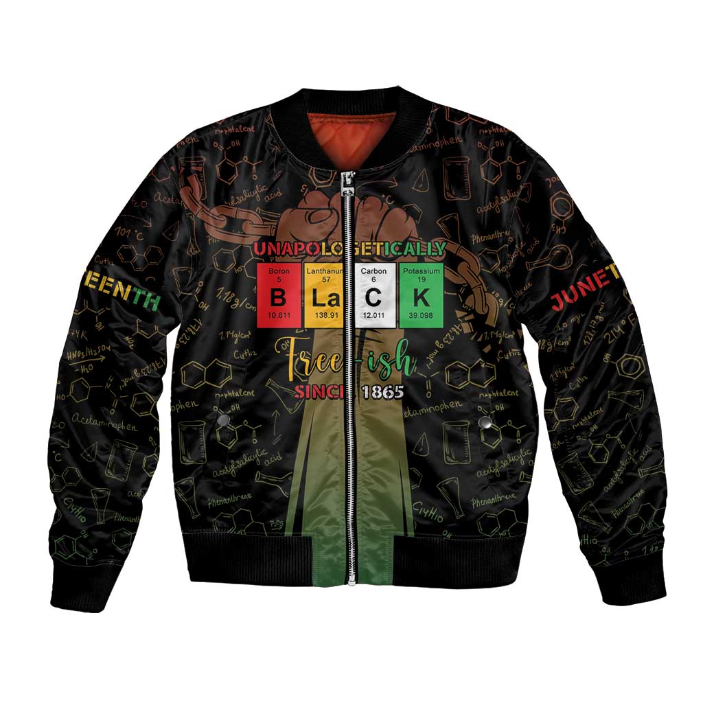 Juneteenth 1865 Bomber Jacket Unapologetically Black