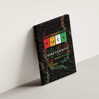 Juneteenth 1865 Canvas Wall Art Unapologetically Black