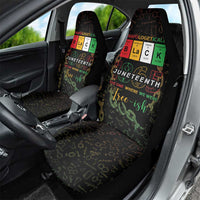 Juneteenth 1865 Car Seat Cover Unapologetically Black