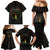 Juneteenth 1865 Family Matching Mermaid Dress and Hawaiian Shirt Unapologetically Black