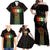 Juneteenth 1865 Family Matching Off Shoulder Maxi Dress and Hawaiian Shirt Unapologetically Black