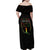 Juneteenth 1865 Family Matching Off Shoulder Maxi Dress and Hawaiian Shirt Unapologetically Black