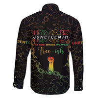Juneteenth 1865 Family Matching Short Sleeve Bodycon Dress and Hawaiian Shirt Unapologetically Black