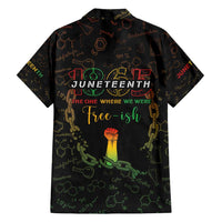Juneteenth 1865 Family Matching Tank Maxi Dress and Hawaiian Shirt Unapologetically Black
