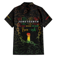 Juneteenth 1865 Hawaiian Shirt Unapologetically Black