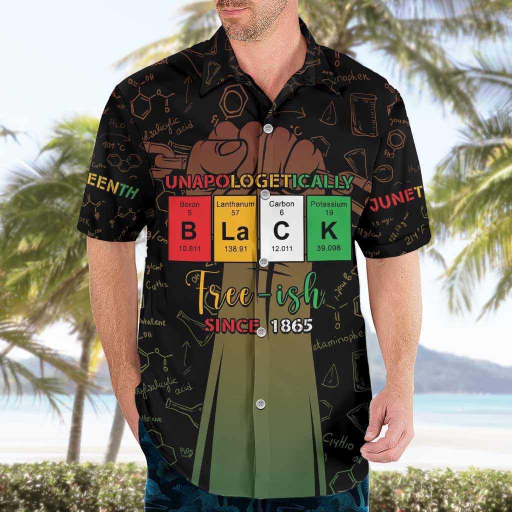 Juneteenth 1865 Hawaiian Shirt Unapologetically Black