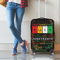 Juneteenth 1865 Luggage Cover Unapologetically Black