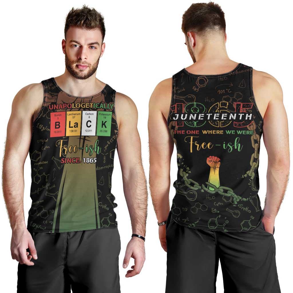 Juneteenth 1865 Men Tank Top Unapologetically Black