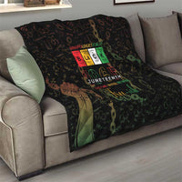 Juneteenth 1865 Quilt Unapologetically Black