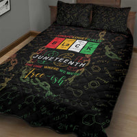 Juneteenth 1865 Quilt Bed Set Unapologetically Black