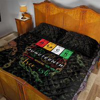 Juneteenth 1865 Quilt Bed Set Unapologetically Black