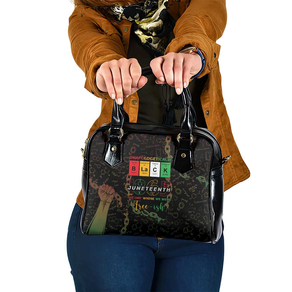 Juneteenth 1865 Shoulder Handbag Unapologetically Black