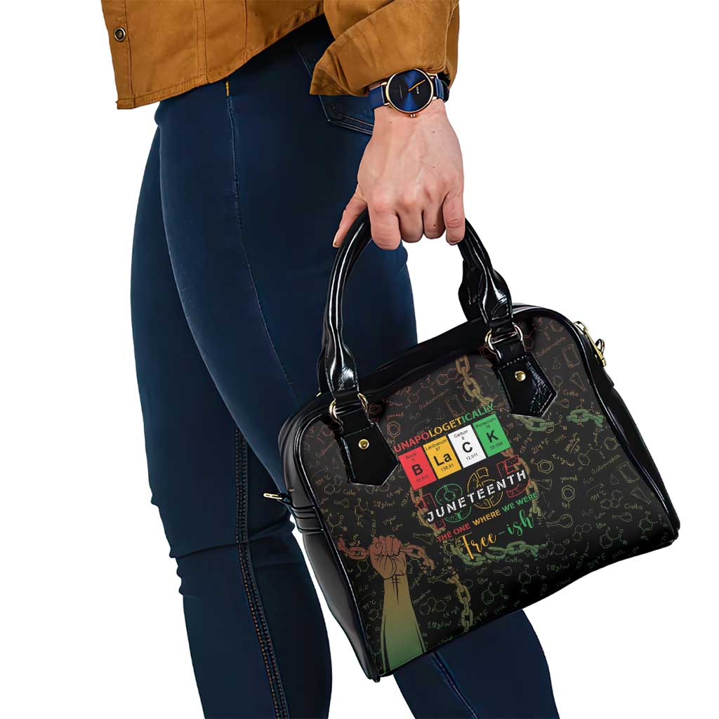 Juneteenth 1865 Shoulder Handbag Unapologetically Black