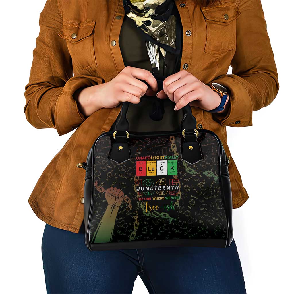 Juneteenth 1865 Shoulder Handbag Unapologetically Black