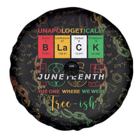 Juneteenth 1865 Spare Tire Cover Unapologetically Black