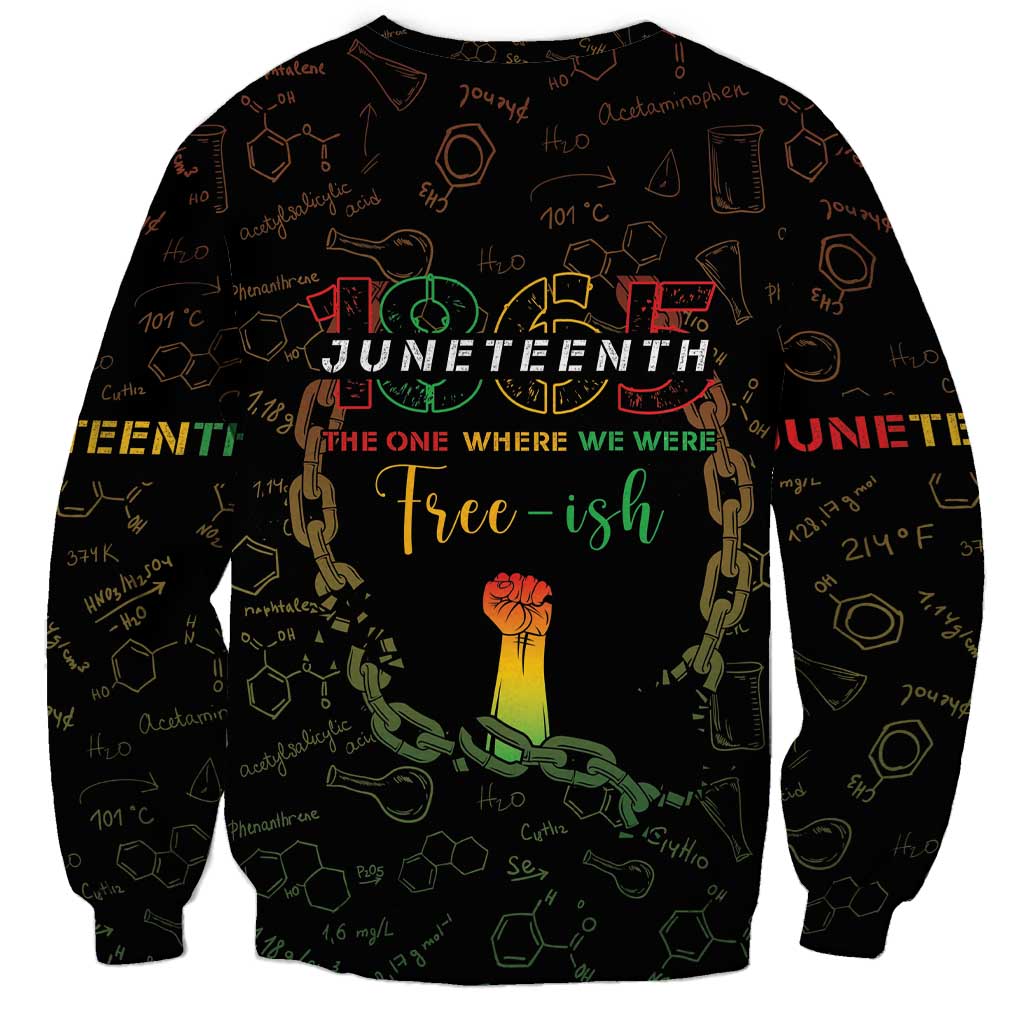 Juneteenth 1865 Sweatshirt Unapologetically Black