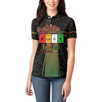 Juneteenth 1865 Women Polo Shirt Unapologetically Black