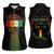 Juneteenth 1865 Women Sleeveless Polo Shirt Unapologetically Black