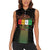Juneteenth 1865 Women Sleeveless Polo Shirt Unapologetically Black