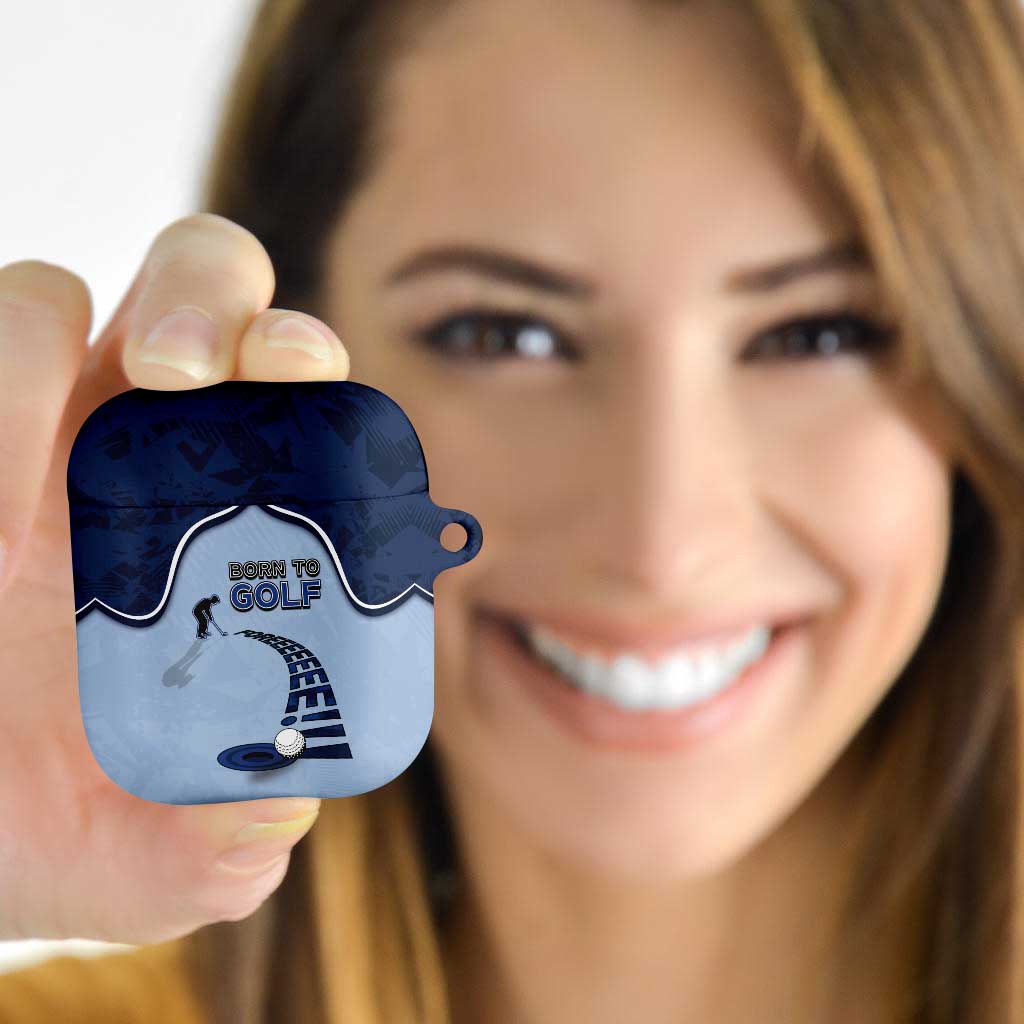 Golf AirPods Case Sporty Style Navy - Wonder Print Shop
