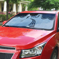 Golf Auto Sun Shade Sporty Style Navy - Wonder Print Shop