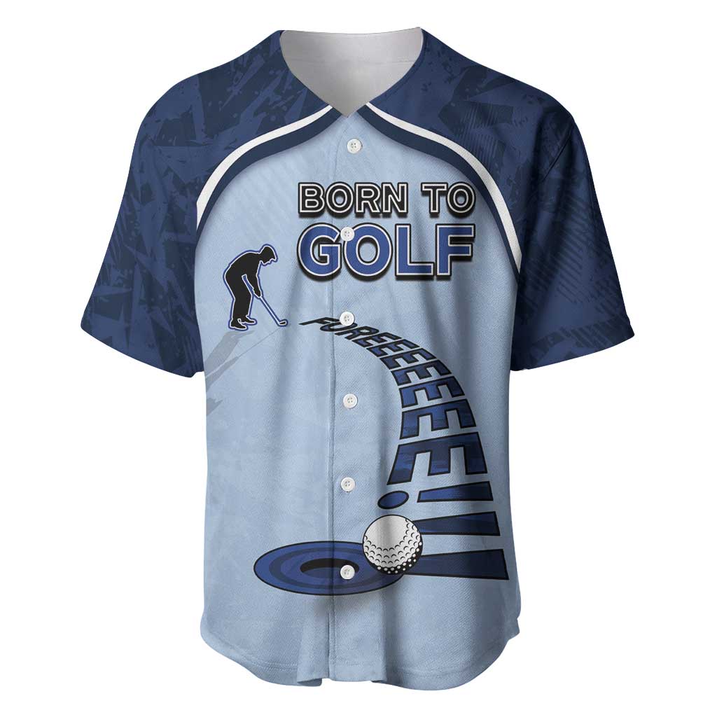 Golf Baseball Jersey Sporty Style Navy - Wonder Print Shop