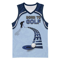 Golf Basketball Jersey Sporty Style Navy - Wonder Print Shop