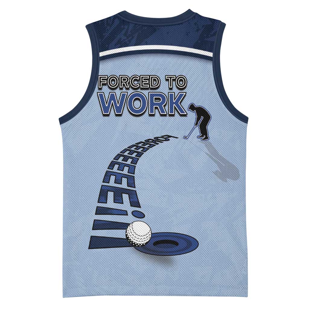 Golf Basketball Jersey Sporty Style Navy - Wonder Print Shop