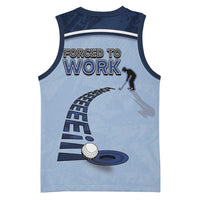 Golf Basketball Jersey Sporty Style Navy - Wonder Print Shop