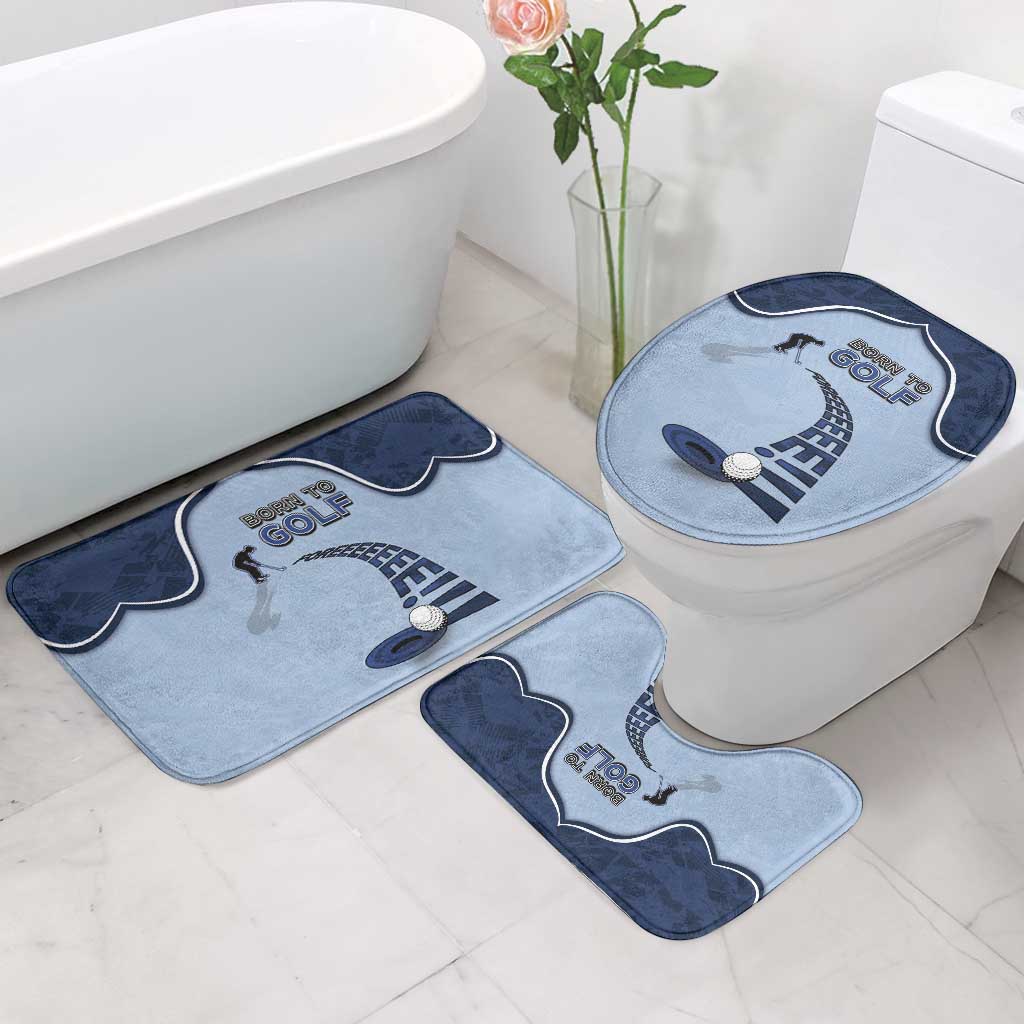 Golf Bathroom Set Sporty Style Navy - Wonder Print Shop