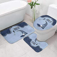 Golf Bathroom Set Sporty Style Navy - Wonder Print Shop
