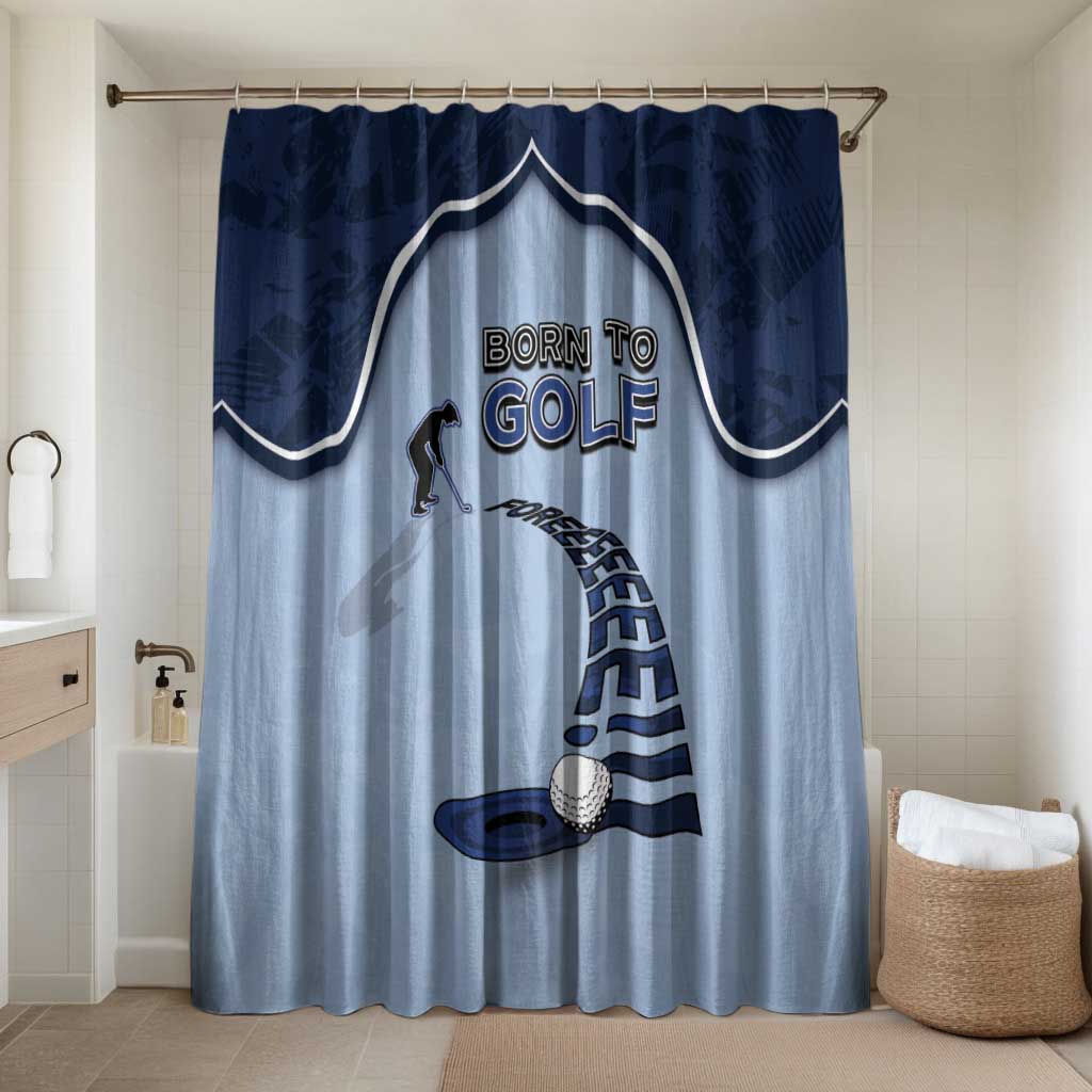 Golf Bathroom Set Sporty Style Navy - Wonder Print Shop