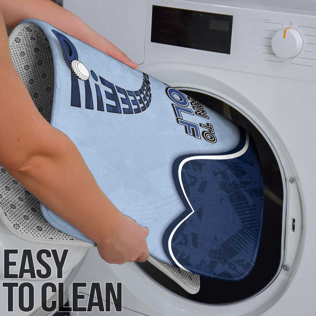 Golf Bathroom Set Sporty Style Navy - Wonder Print Shop