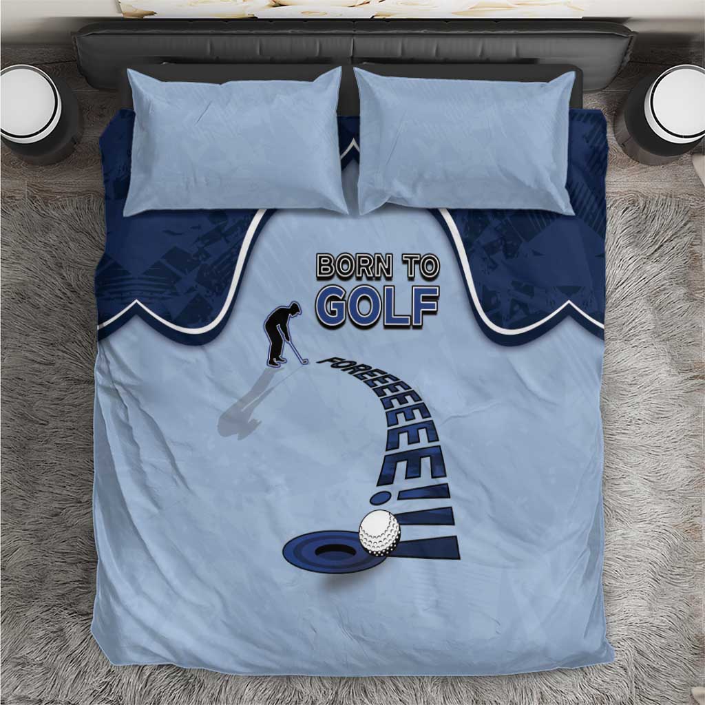 Golf Bedding Set Sporty Style Navy - Wonder Print Shop