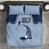 Golf Bedding Set Sporty Style Navy - Wonder Print Shop