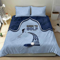 Golf Bedding Set Sporty Style Navy - Wonder Print Shop