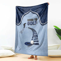 Golf Blanket Sporty Style Navy - Wonder Print Shop