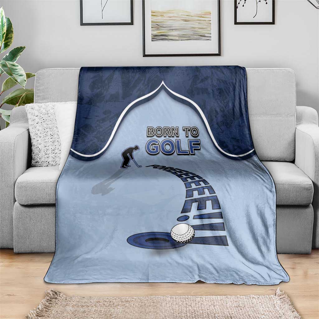 Golf Blanket Sporty Style Navy - Wonder Print Shop