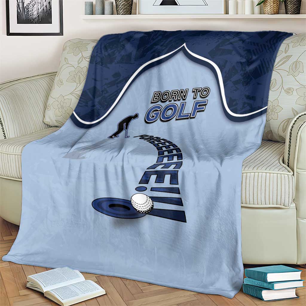 Golf Blanket Sporty Style Navy - Wonder Print Shop