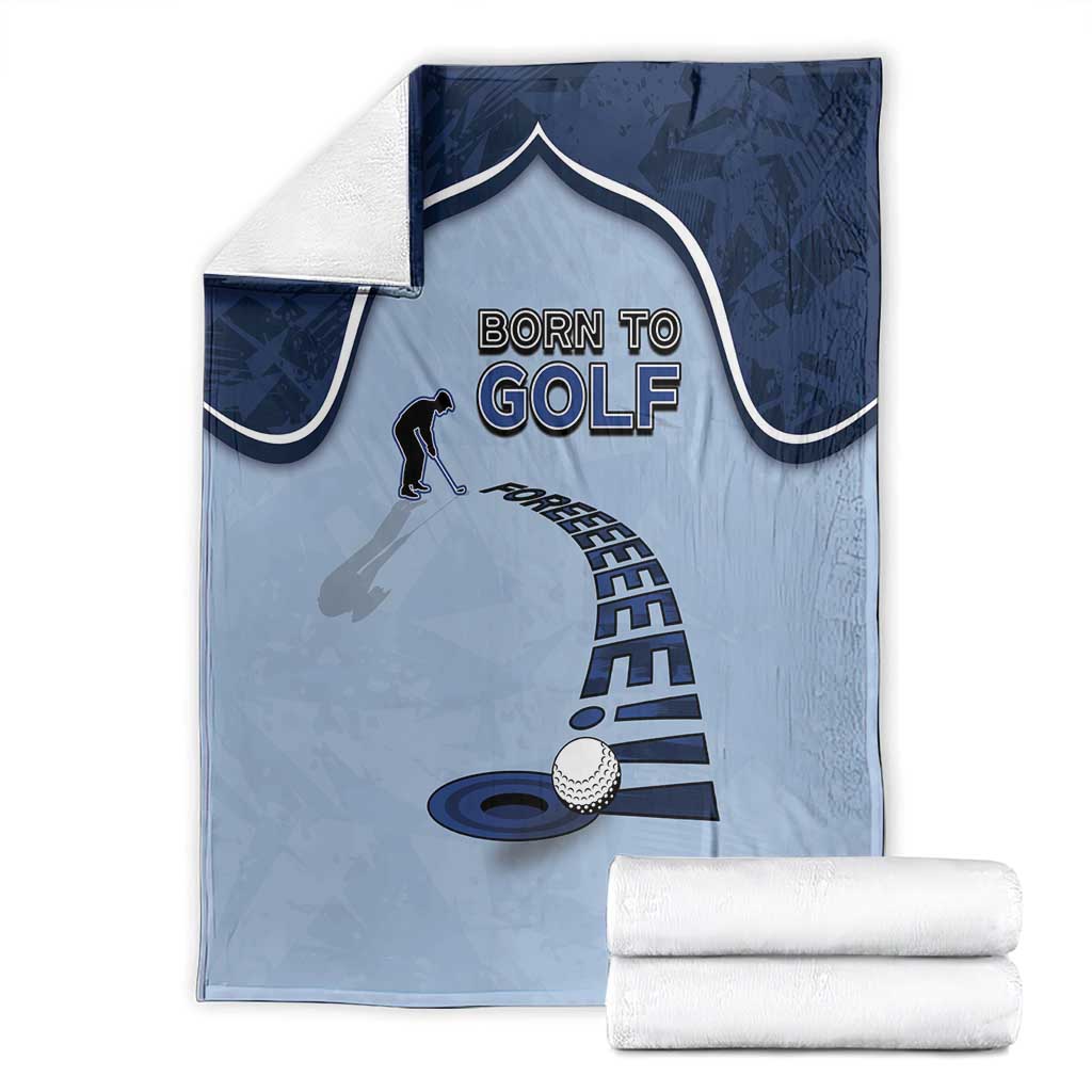 Golf Blanket Sporty Style Navy - Wonder Print Shop